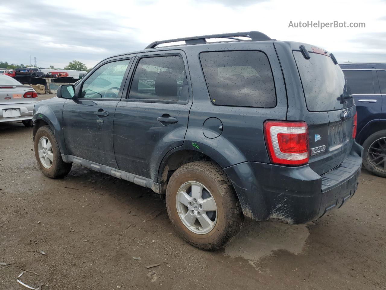 2009 Ford Escape Xlt Gray vin: 1FMCU03709KB79115