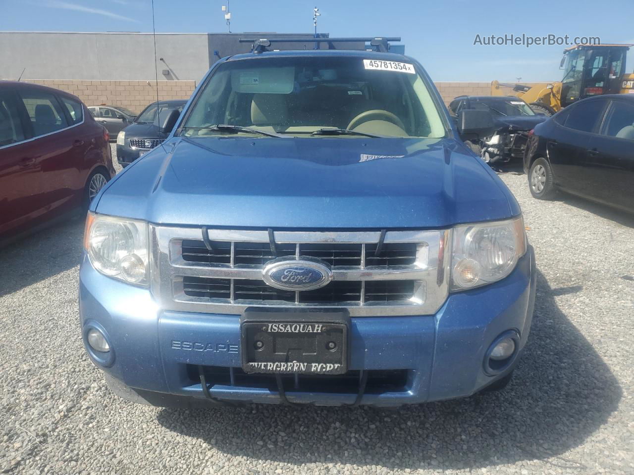 2009 Ford Escape Xlt Blue vin: 1FMCU03719KB00146