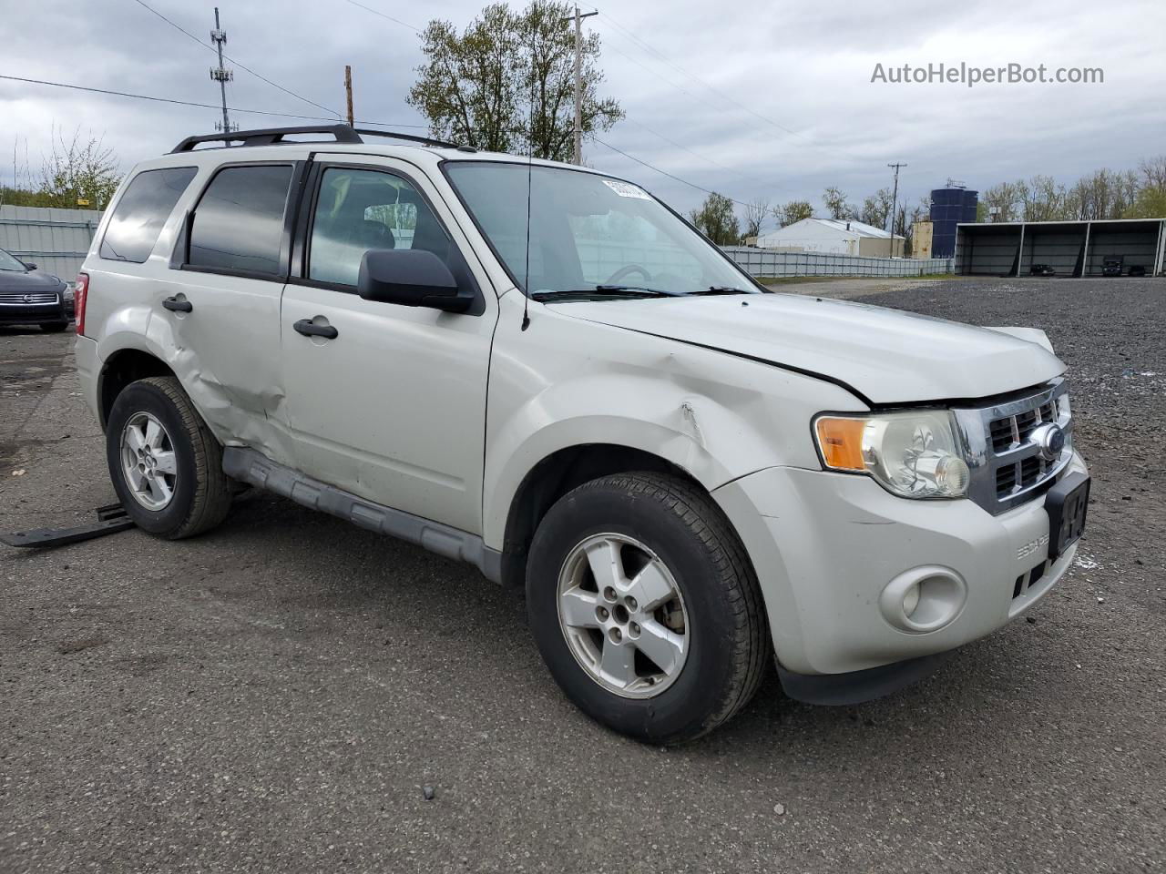 2009 Ford Escape Xlt Beige vin: 1FMCU03719KB10255