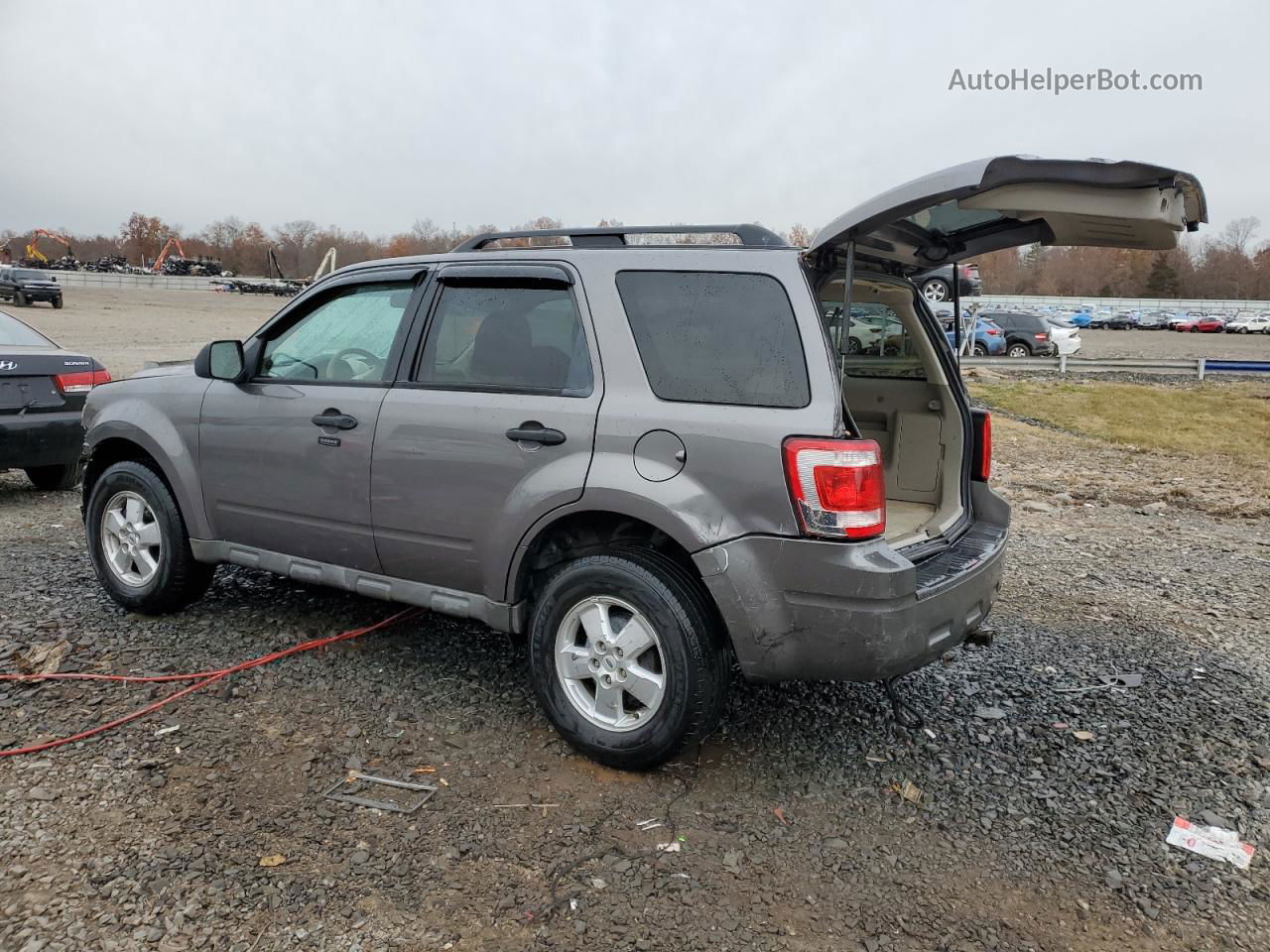 2009 Ford Escape Xlt Gray vin: 1FMCU03719KB64185