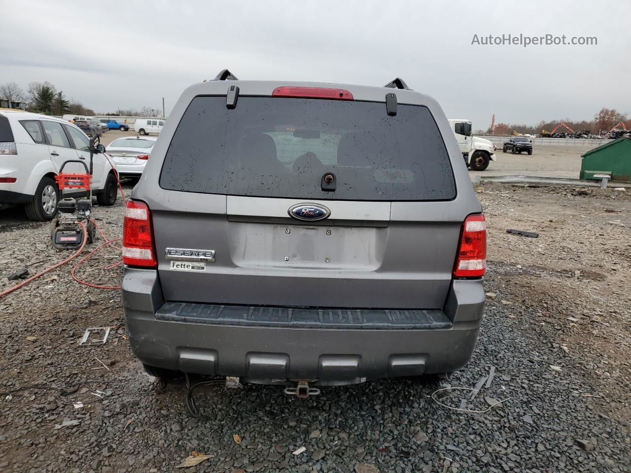 2009 Ford Escape Xlt Gray vin: 1FMCU03719KB64185