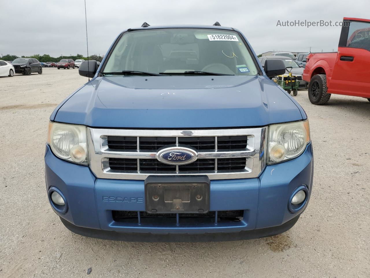 2009 Ford Escape Xlt Синий vin: 1FMCU03719KC85346