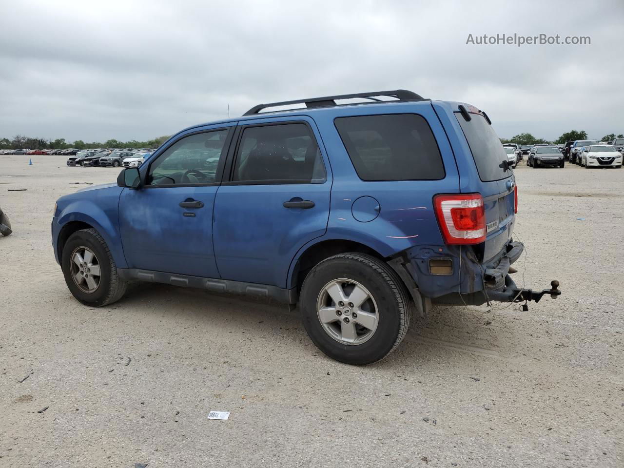 2009 Ford Escape Xlt Синий vin: 1FMCU03719KC85346