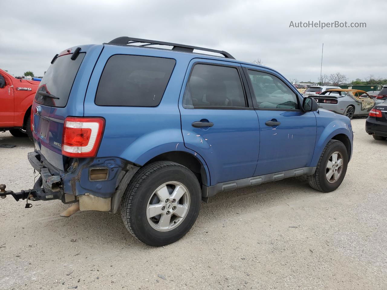 2009 Ford Escape Xlt Blue vin: 1FMCU03719KC85346