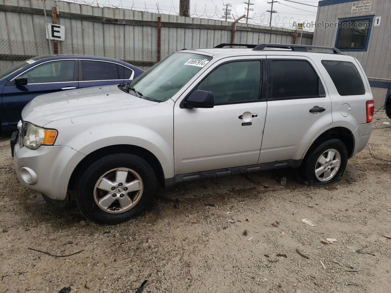 2009 Ford Escape Xlt Silver vin: 1FMCU03729KA12030