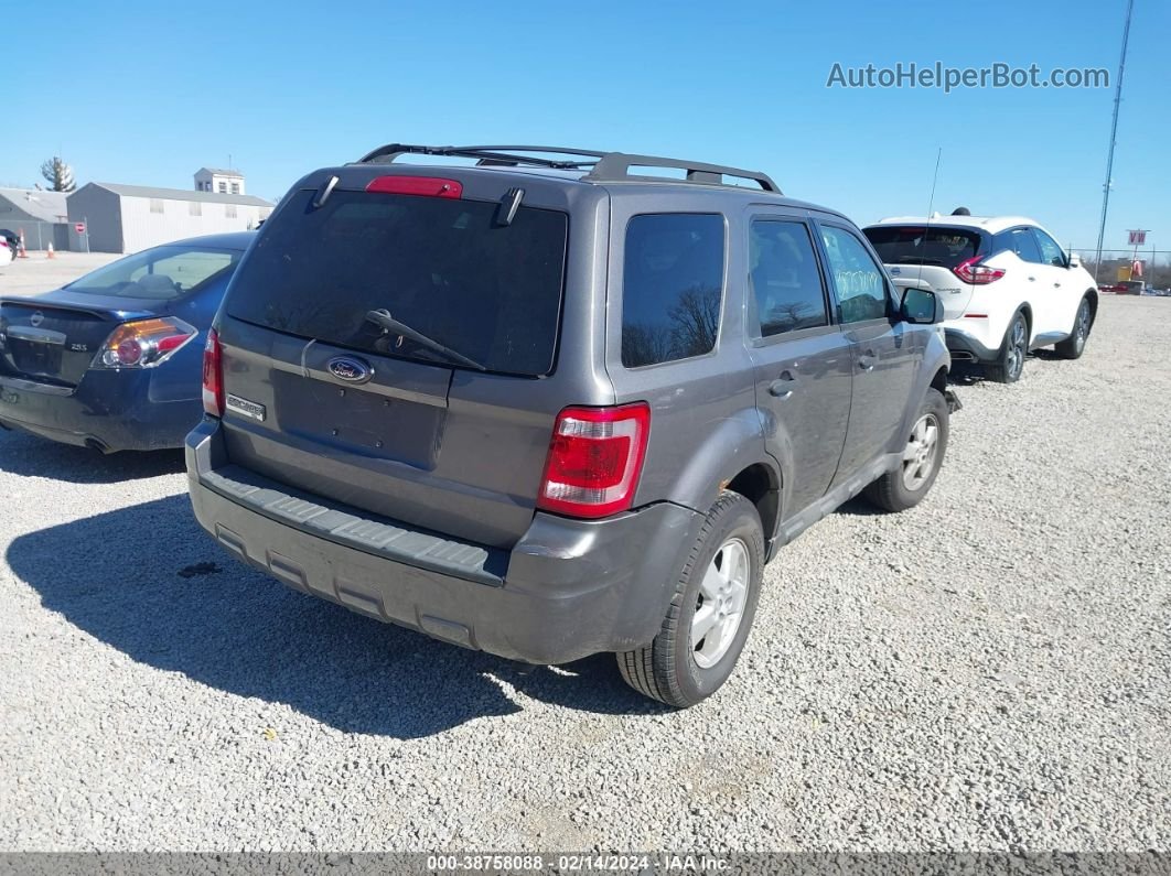 2009 Ford Escape Xlt Gray vin: 1FMCU03739KB78931