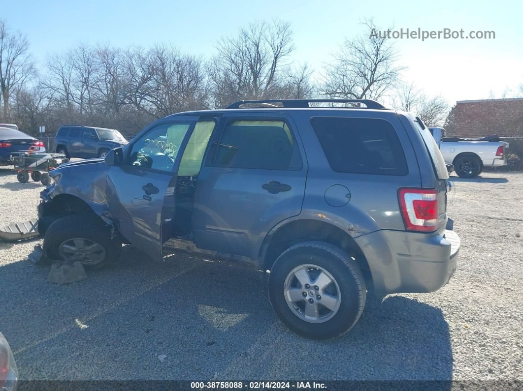 2009 Ford Escape Xlt Gray vin: 1FMCU03739KB78931
