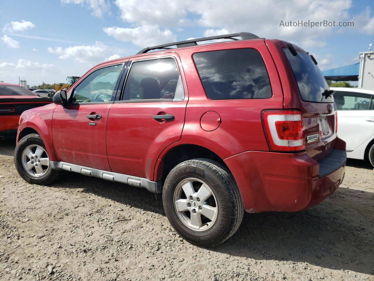 2009 Ford Escape Xlt Burgundy vin: 1FMCU03739KC97885