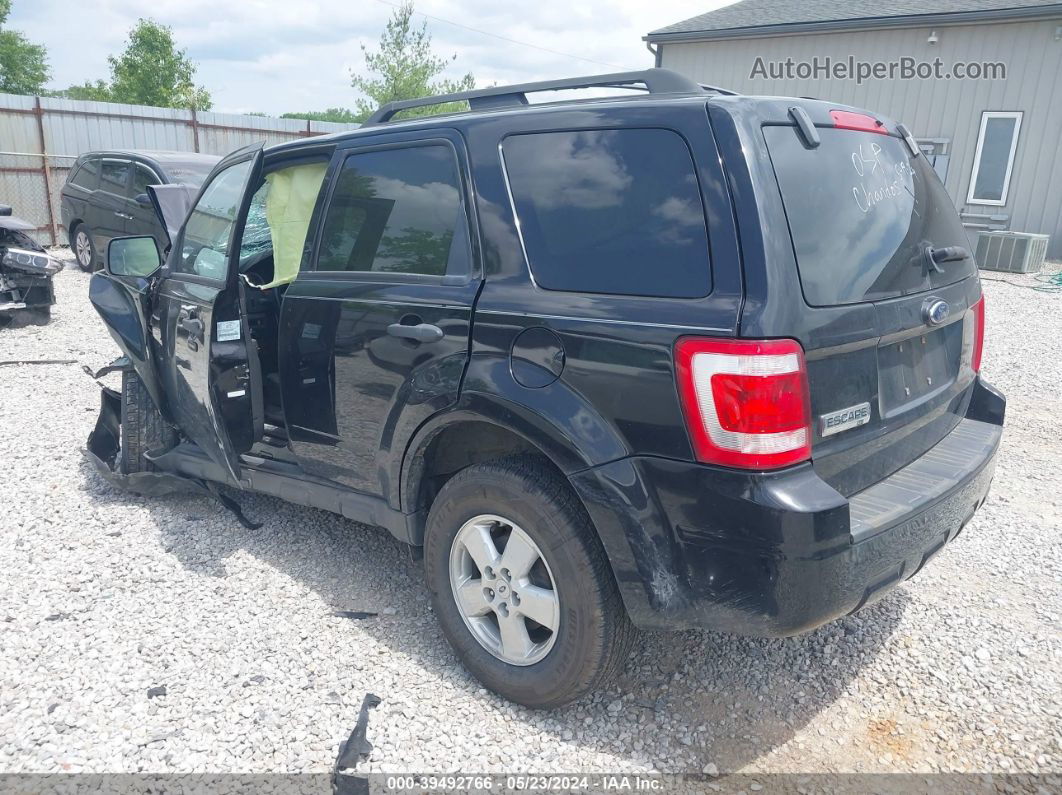 2009 Ford Escape Xlt Black vin: 1FMCU03749KB34159