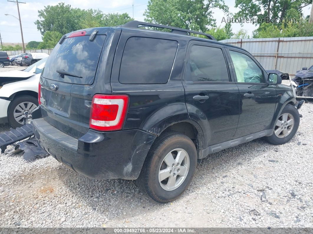 2009 Ford Escape Xlt Black vin: 1FMCU03749KB34159