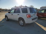 2009 Ford Escape Xlt White vin: 1FMCU03749KC67553