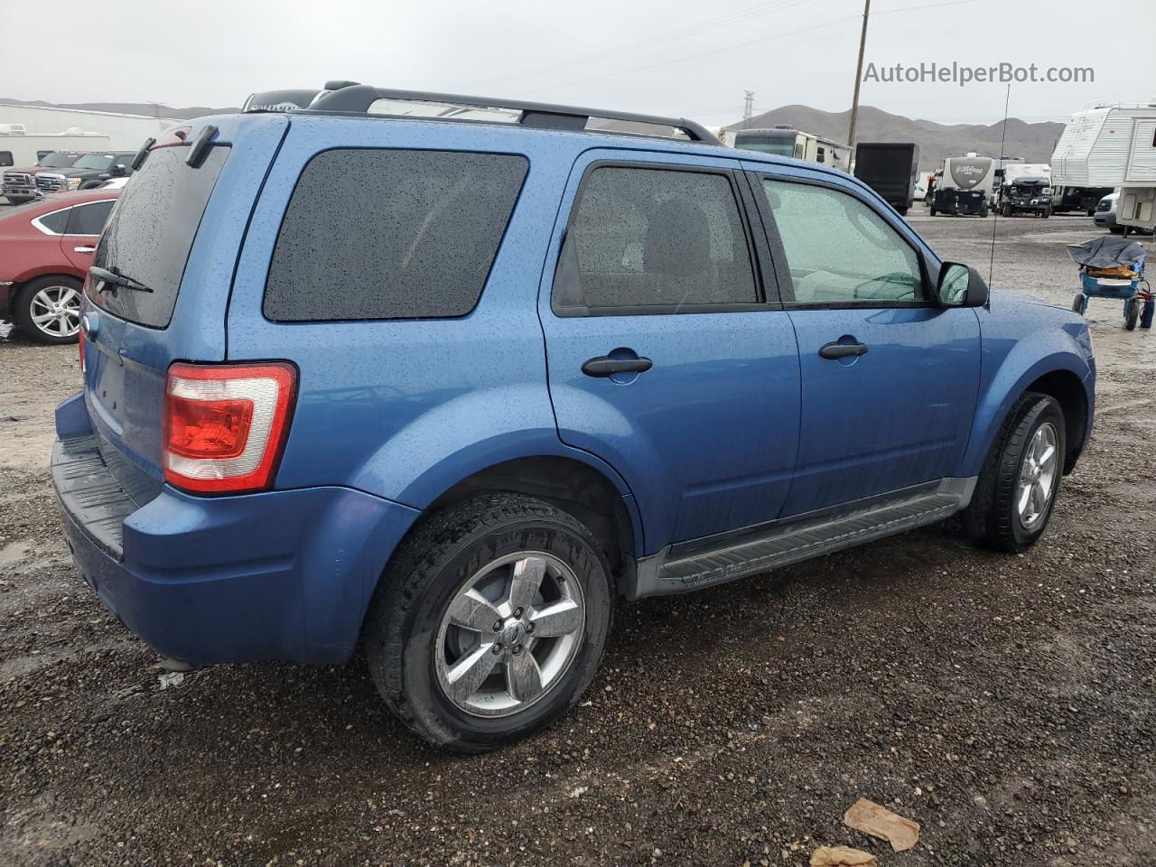 2009 Ford Escape Xlt Синий vin: 1FMCU03759KA20994