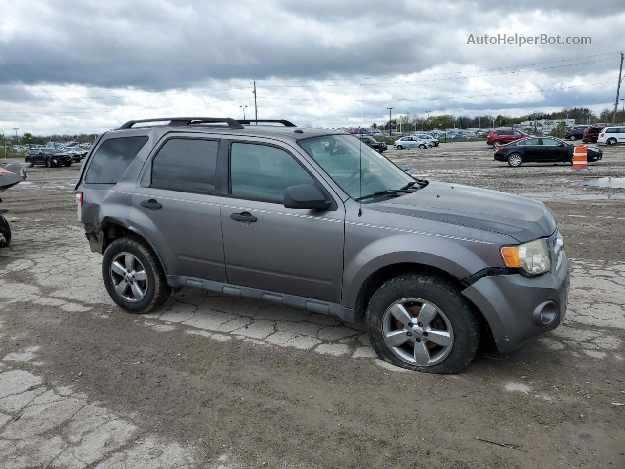 2009 Ford Escape Xlt Gray vin: 1FMCU03759KA62520