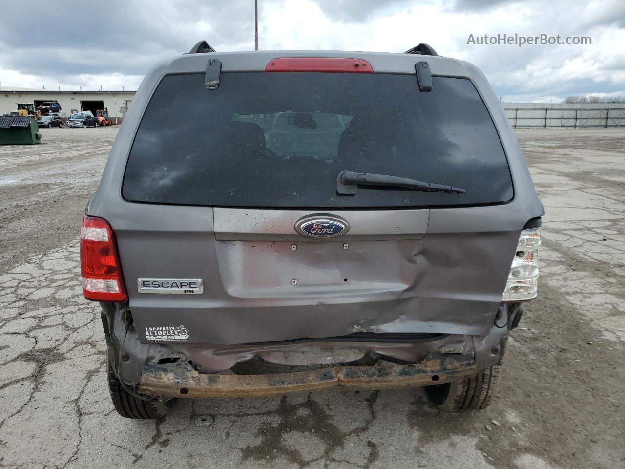 2009 Ford Escape Xlt Gray vin: 1FMCU03759KA62520