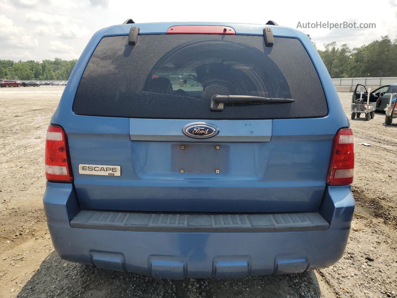 2009 Ford Escape Xlt Blue vin: 1FMCU03769KA33060