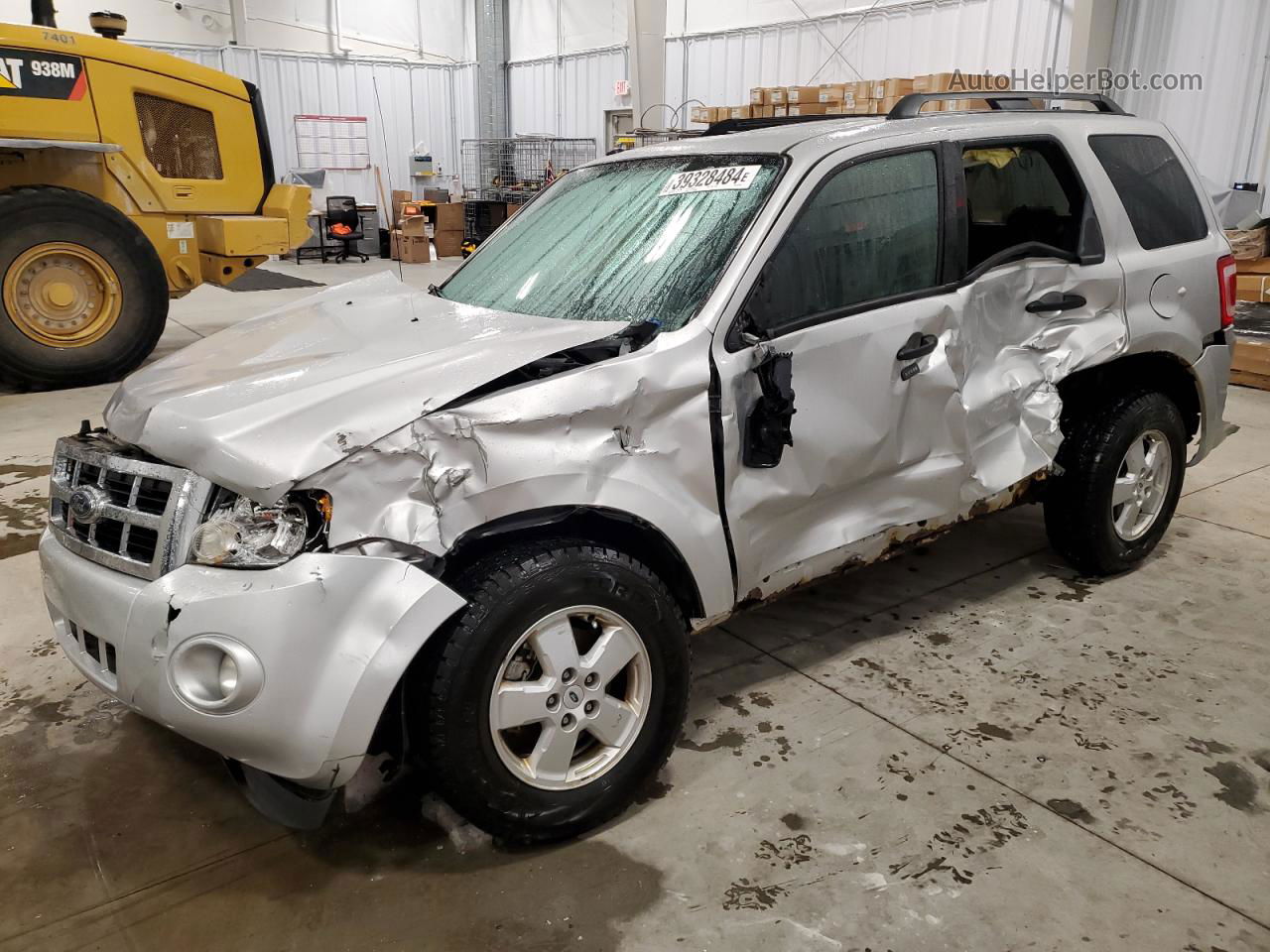 2009 Ford Escape Xlt Silver vin: 1FMCU03779KA19331