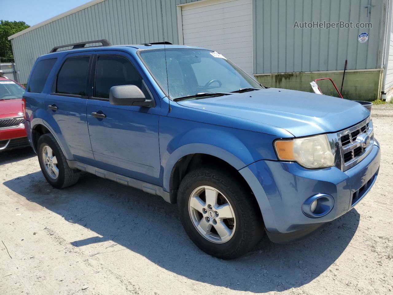 2009 Ford Escape Xlt Blue vin: 1FMCU03789KB64698