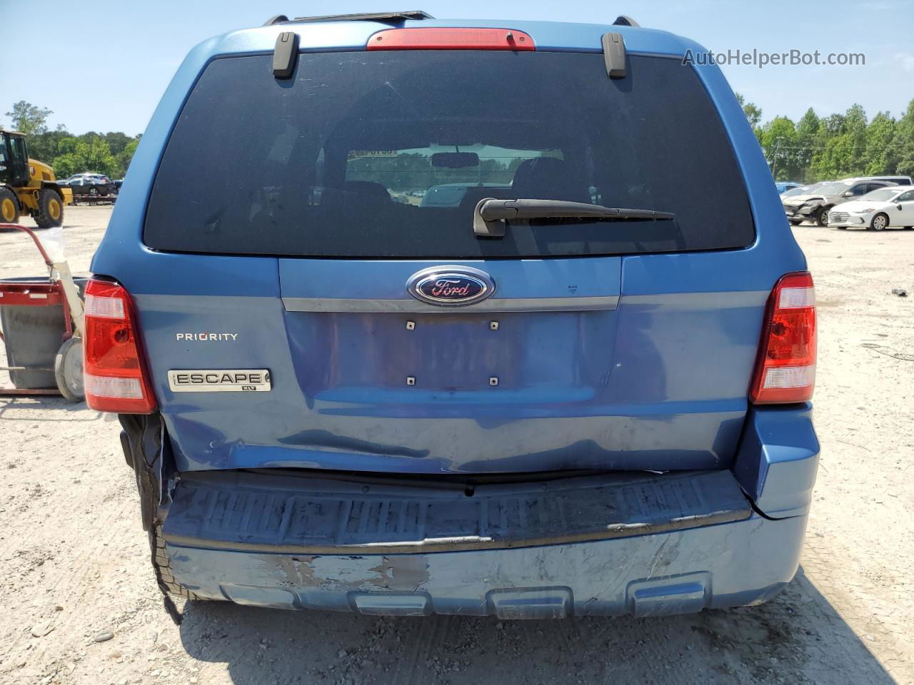 2009 Ford Escape Xlt Blue vin: 1FMCU03789KB64698