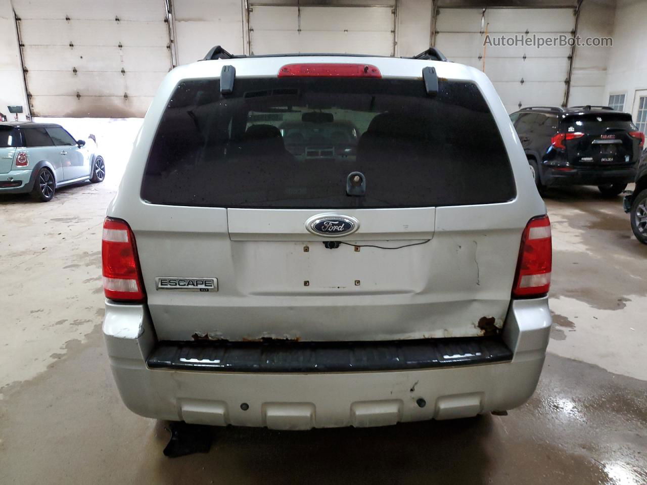 2009 Ford Escape Xlt Silver vin: 1FMCU03799KA65078