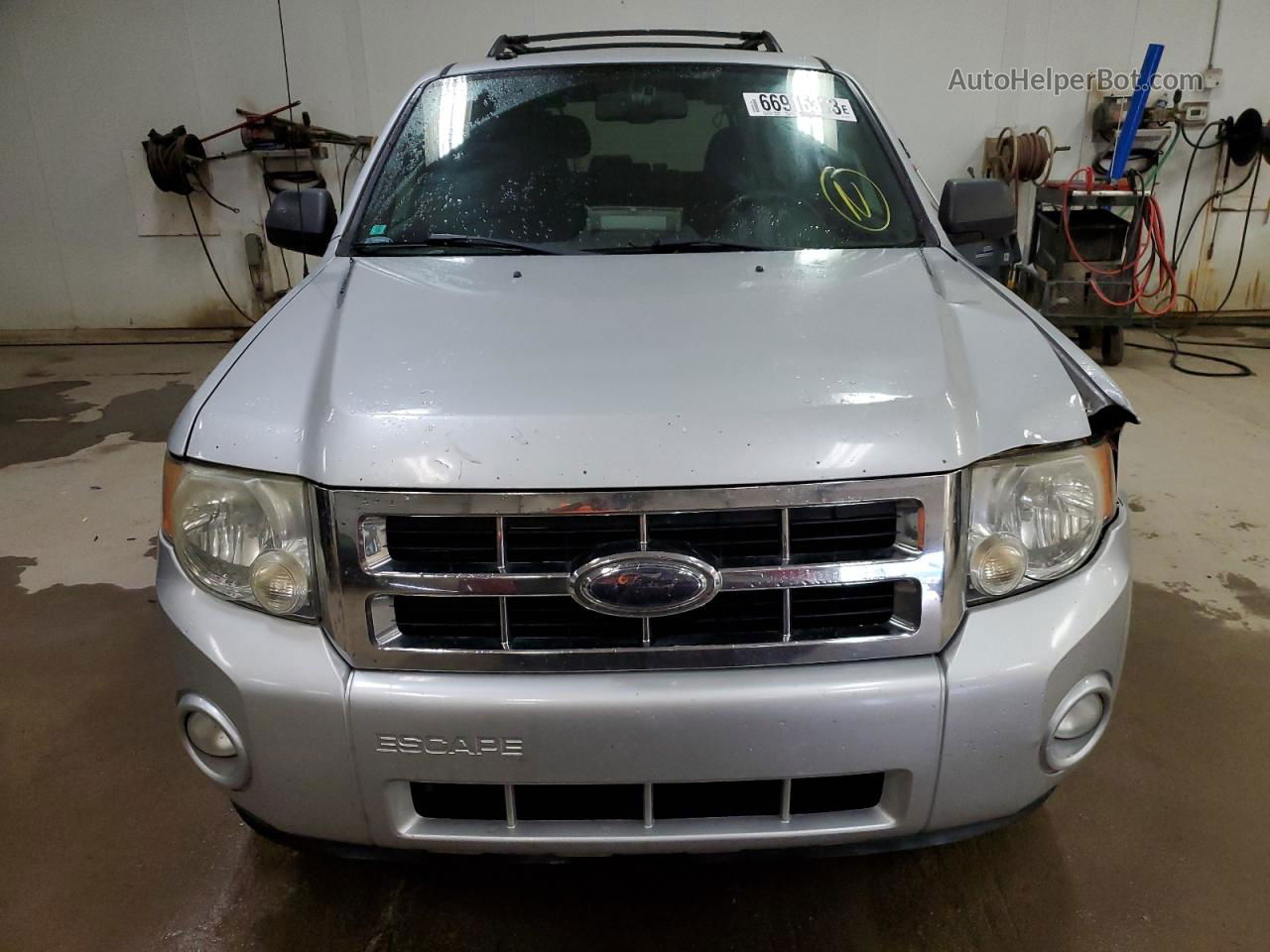 2009 Ford Escape Xlt Silver vin: 1FMCU03799KA65078