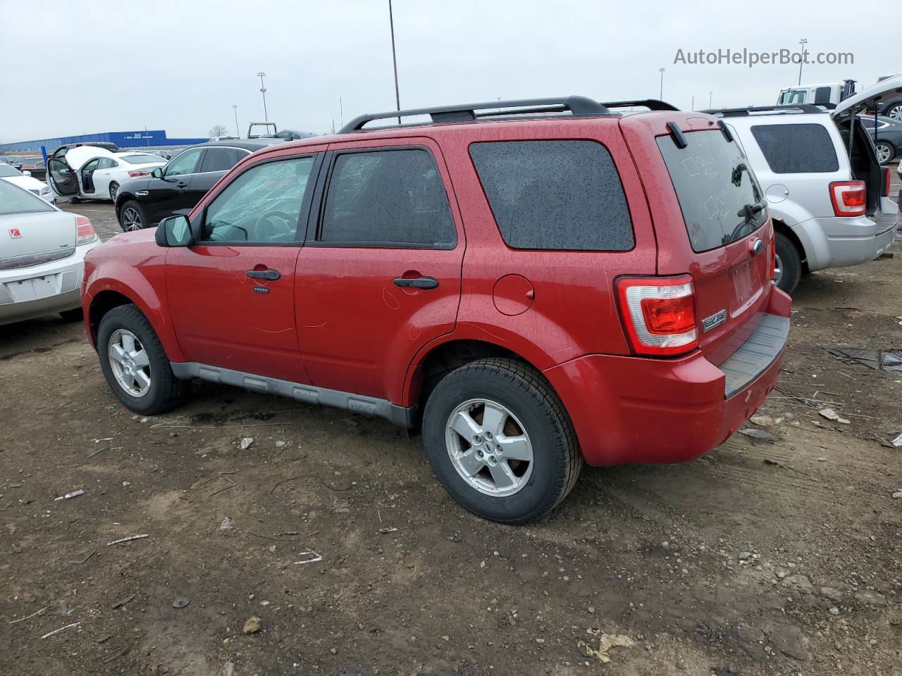 2009 Ford Escape Xlt Red vin: 1FMCU03799KB21293