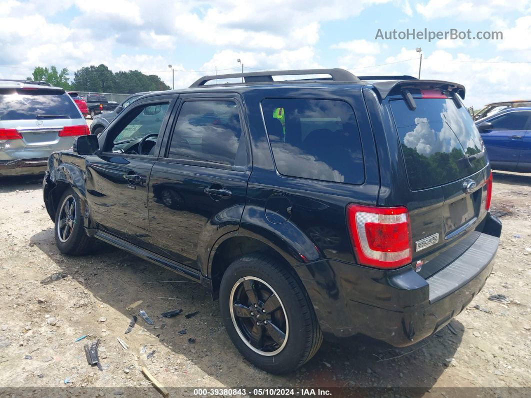 2009 Ford Escape Xlt Black vin: 1FMCU03799KB62894