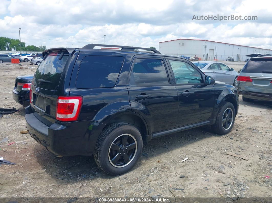 2009 Ford Escape Xlt Black vin: 1FMCU03799KB62894