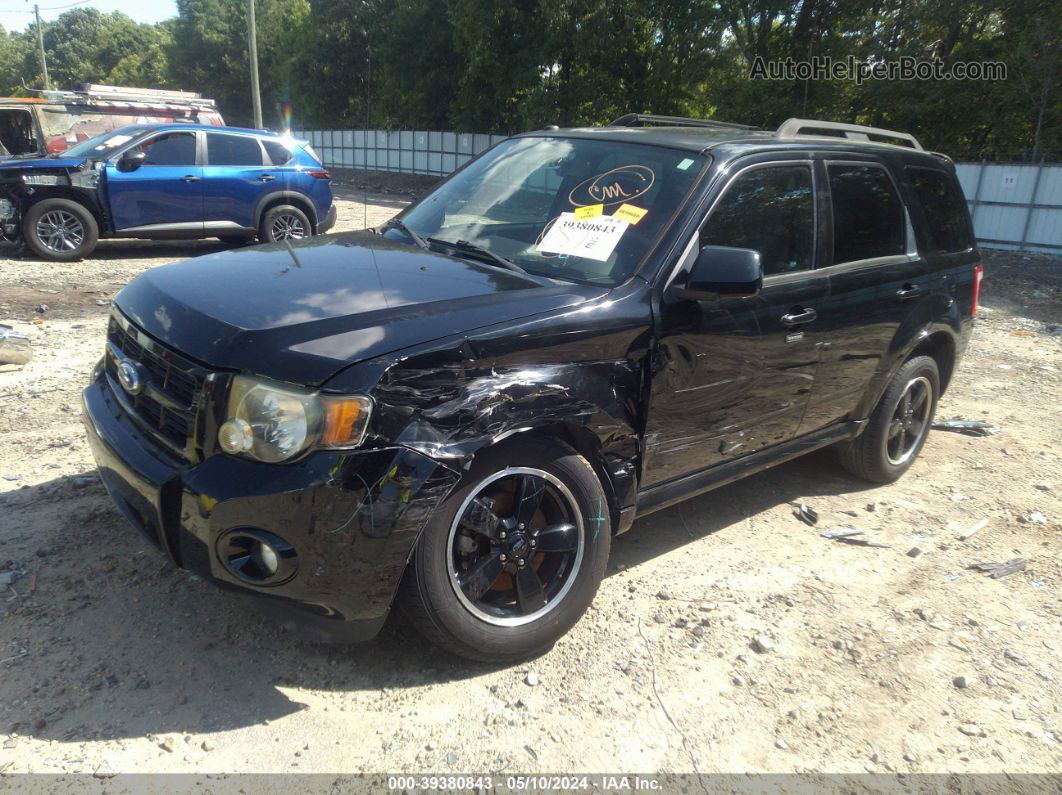 2009 Ford Escape Xlt Black vin: 1FMCU03799KB62894