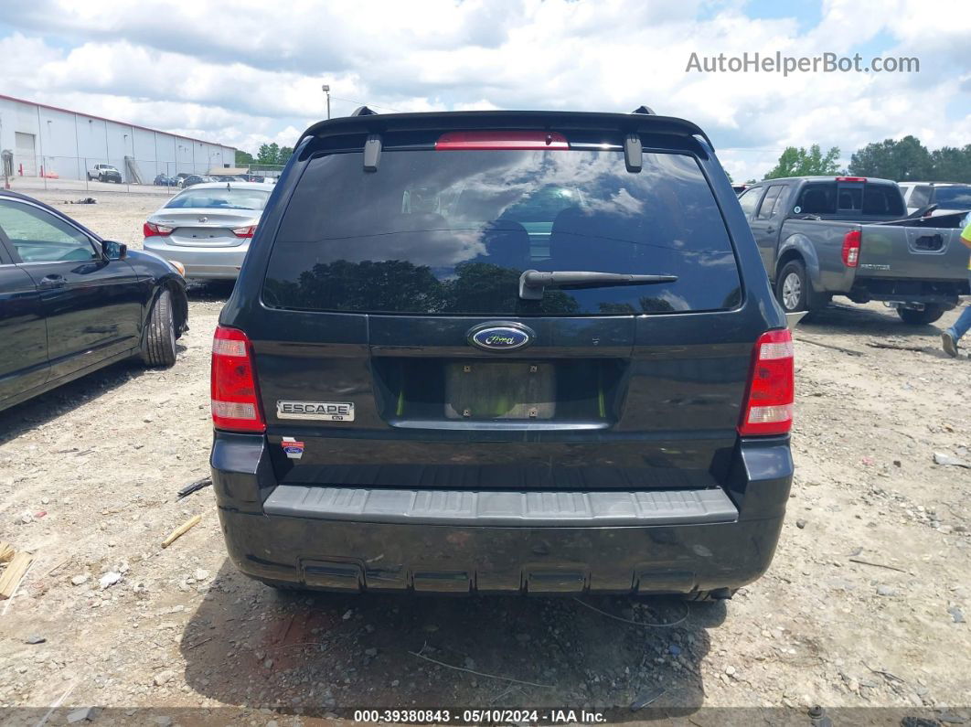 2009 Ford Escape Xlt Black vin: 1FMCU03799KB62894