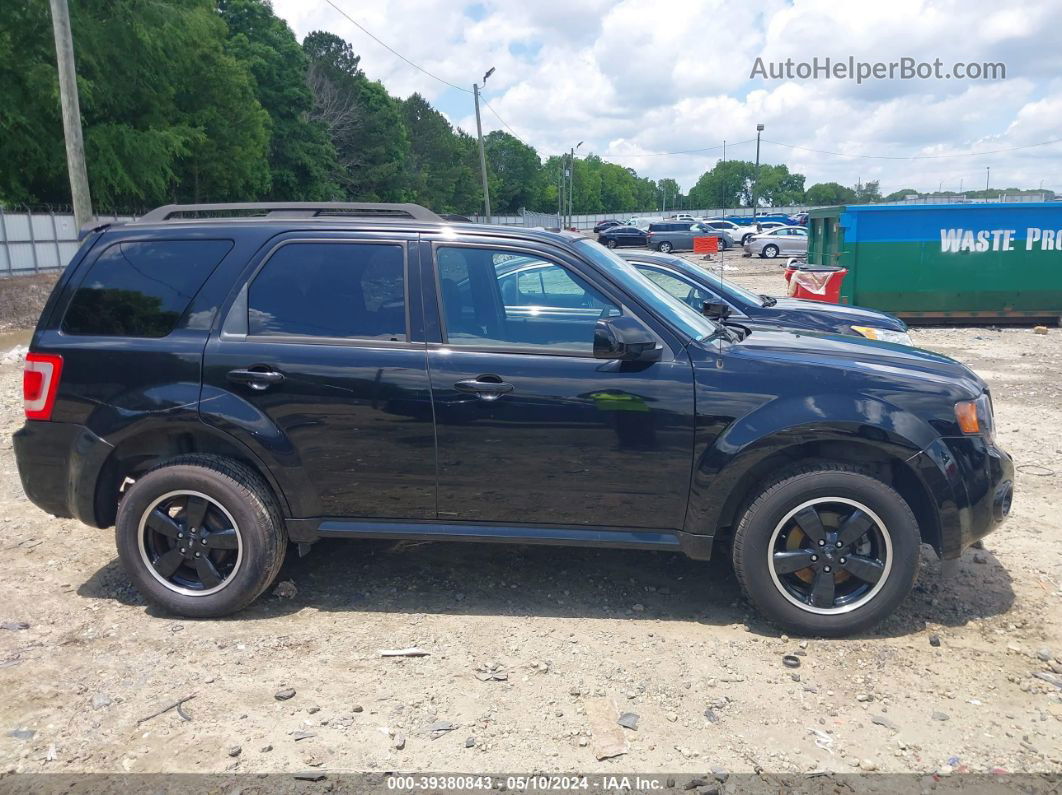 2009 Ford Escape Xlt Black vin: 1FMCU03799KB62894