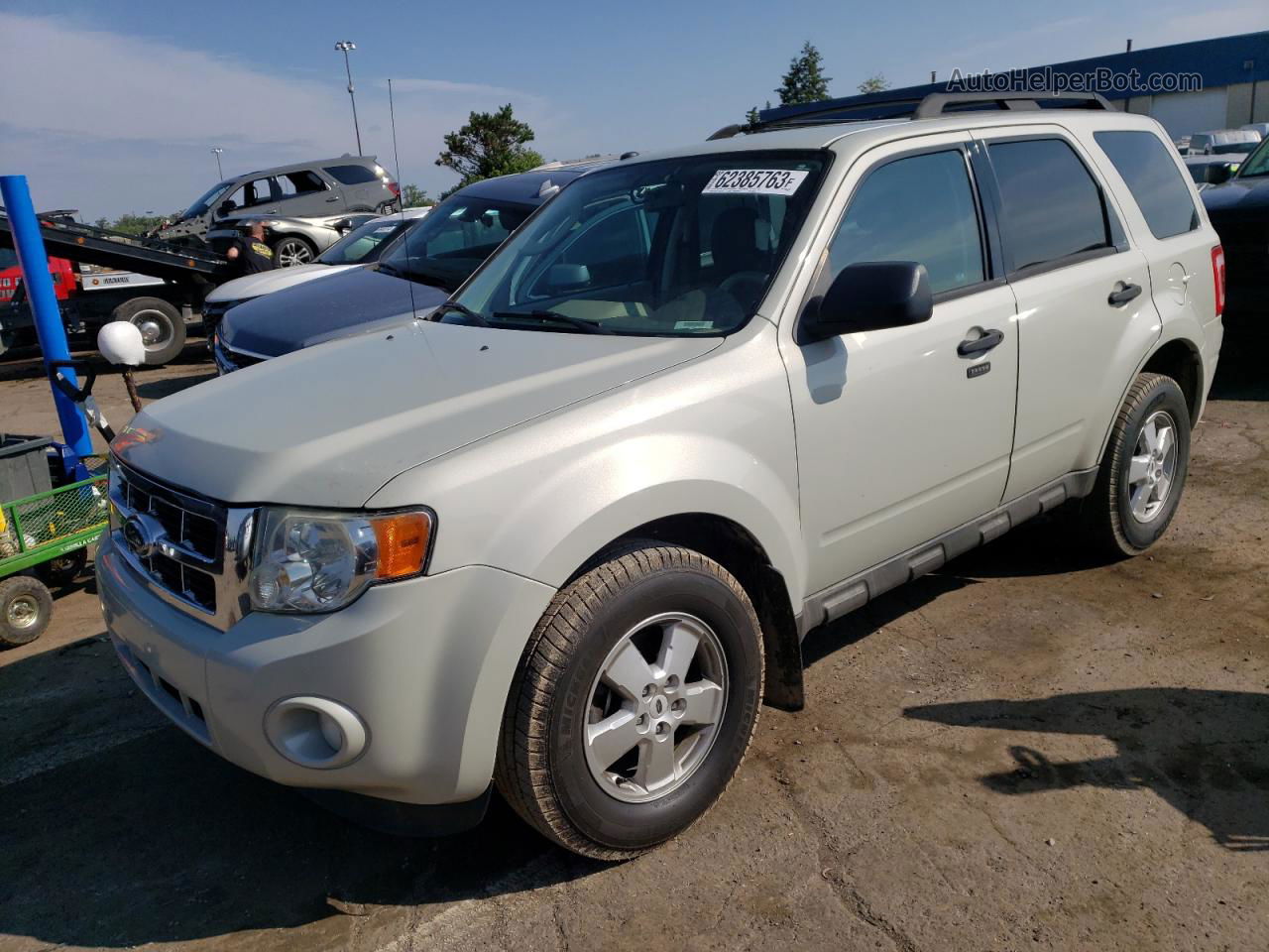 2009 Ford Escape Xlt Silver vin: 1FMCU03799KC04495