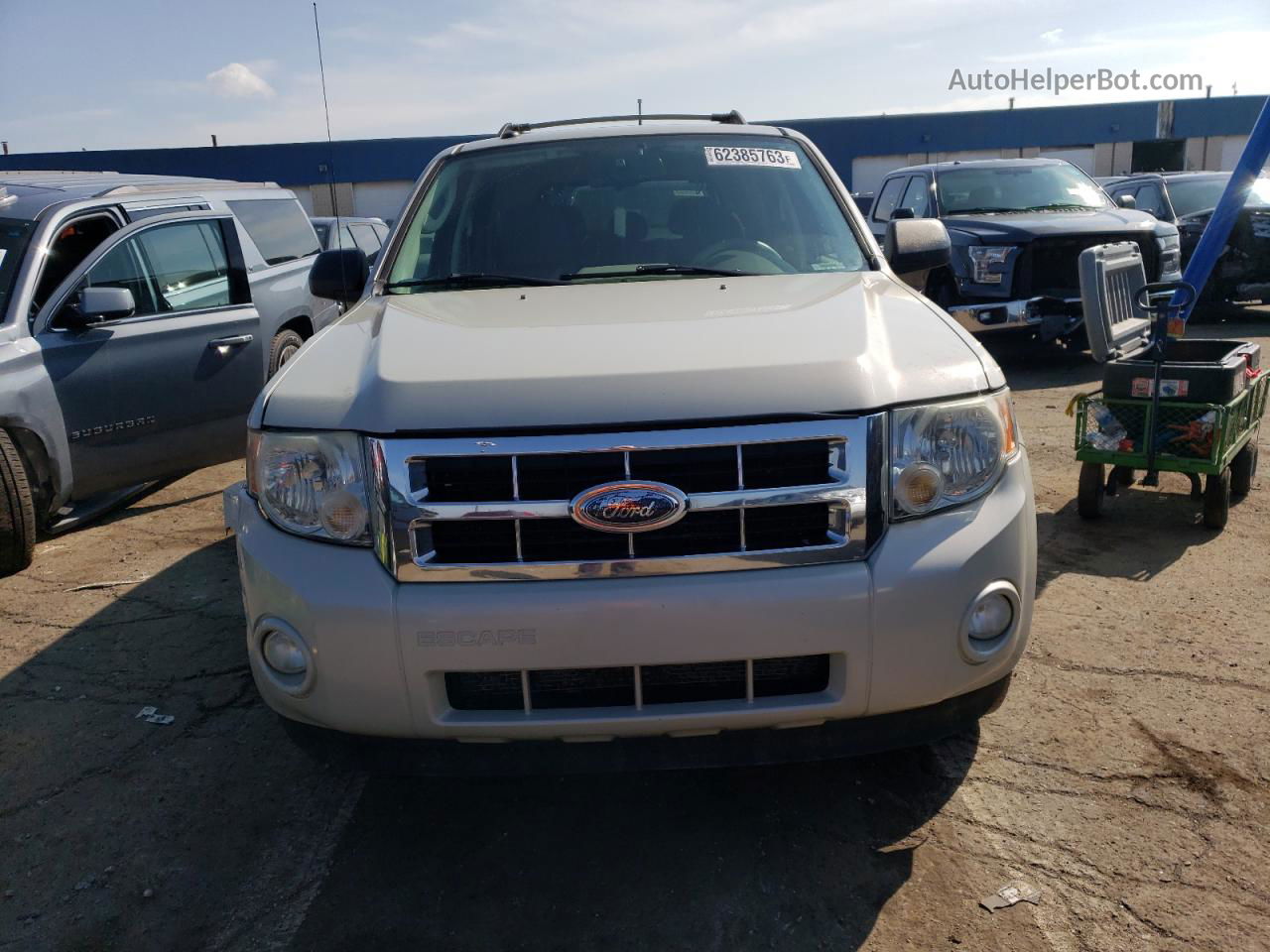 2009 Ford Escape Xlt Silver vin: 1FMCU03799KC04495