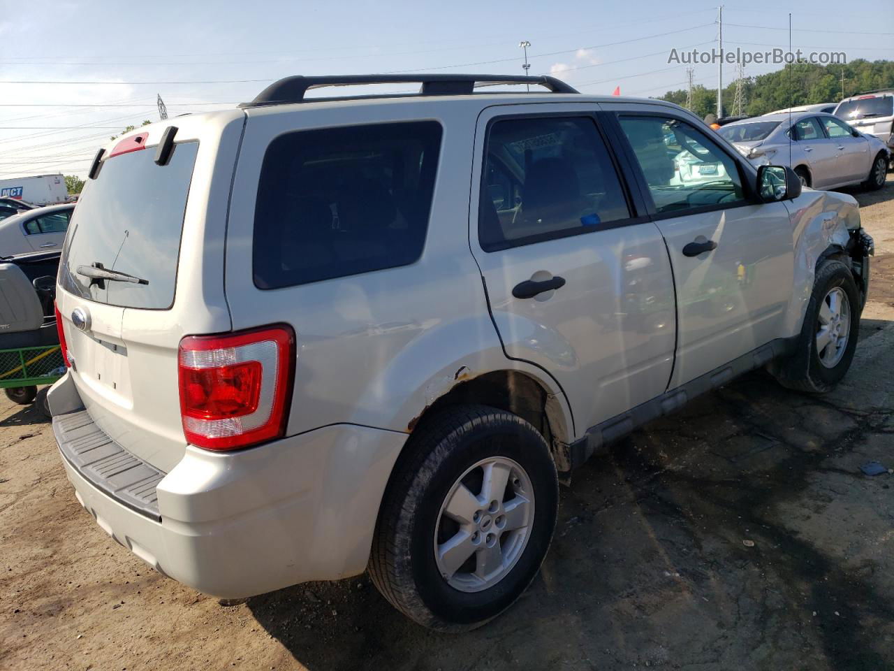 2009 Ford Escape Xlt Silver vin: 1FMCU03799KC04495