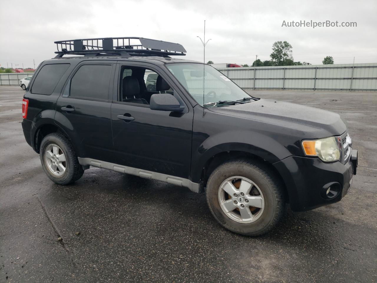 2009 Ford Escape Xlt Black vin: 1FMCU03799KC31826