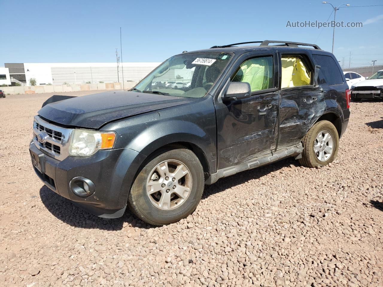 2009 Ford Escape Xlt Blue vin: 1FMCU03799KC59500