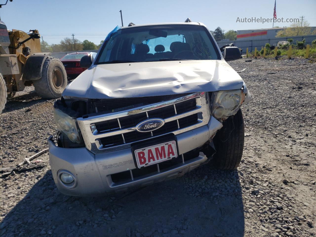 2009 Ford Escape Xlt Silver vin: 1FMCU037X9KA58785