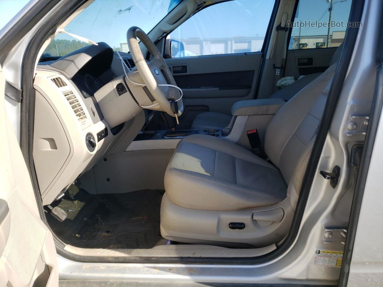 2009 Ford Escape Xlt Silver vin: 1FMCU037X9KA58785