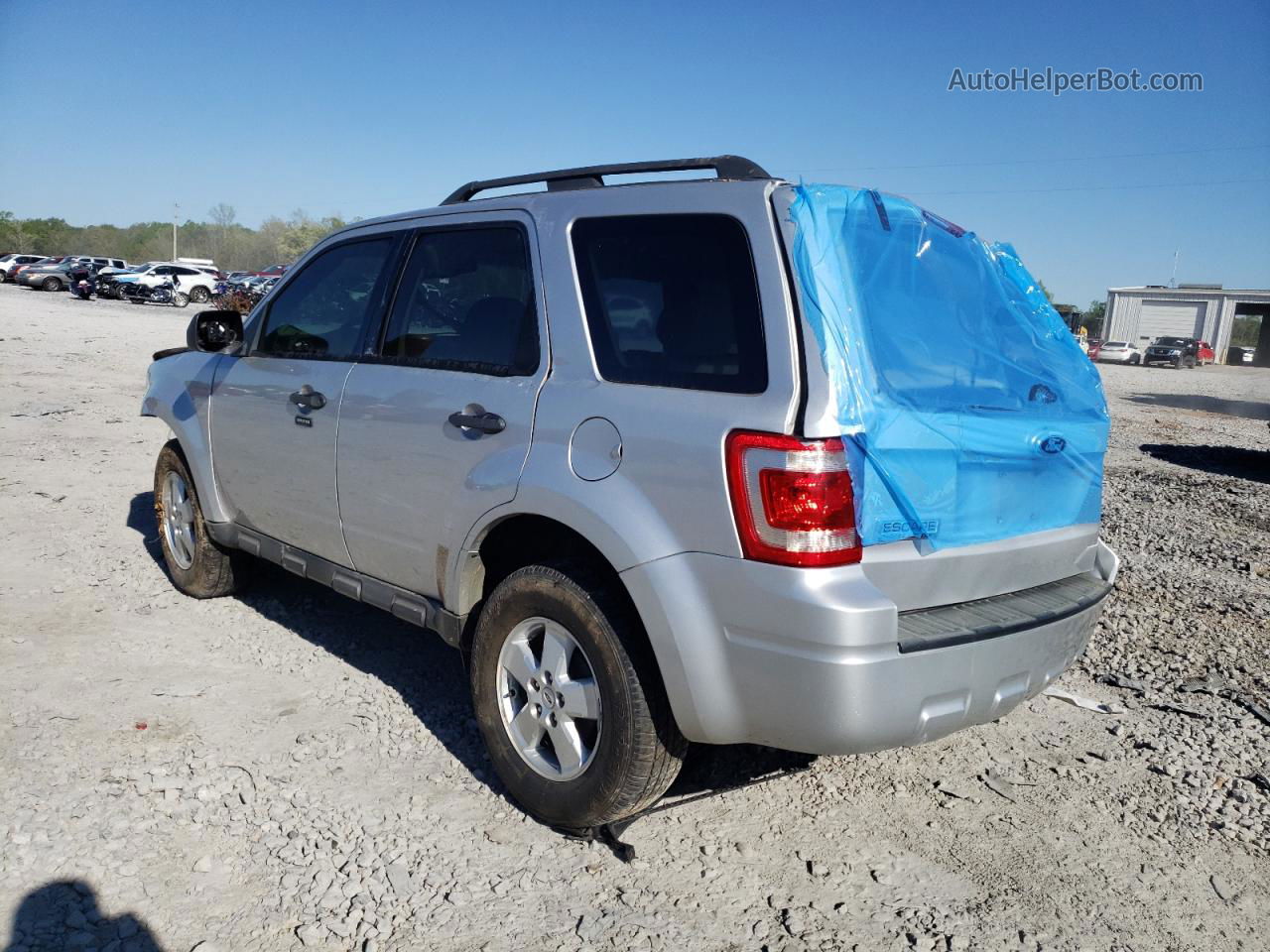 2009 Ford Escape Xlt Silver vin: 1FMCU037X9KA58785