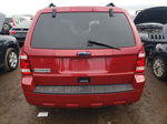 2009 Ford Escape Xlt Red vin: 1FMCU037X9KC11469