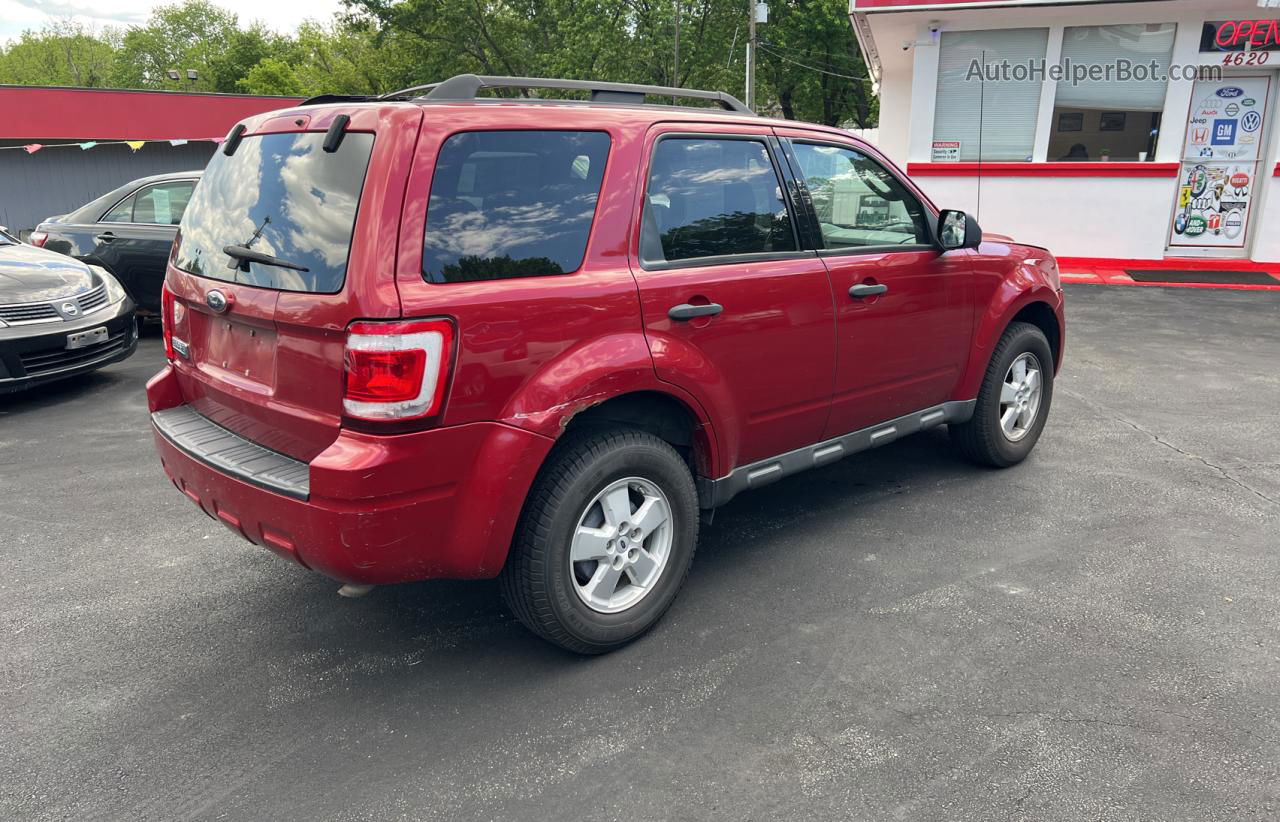 2009 Ford Escape Xlt Red vin: 1FMCU037X9KD14326