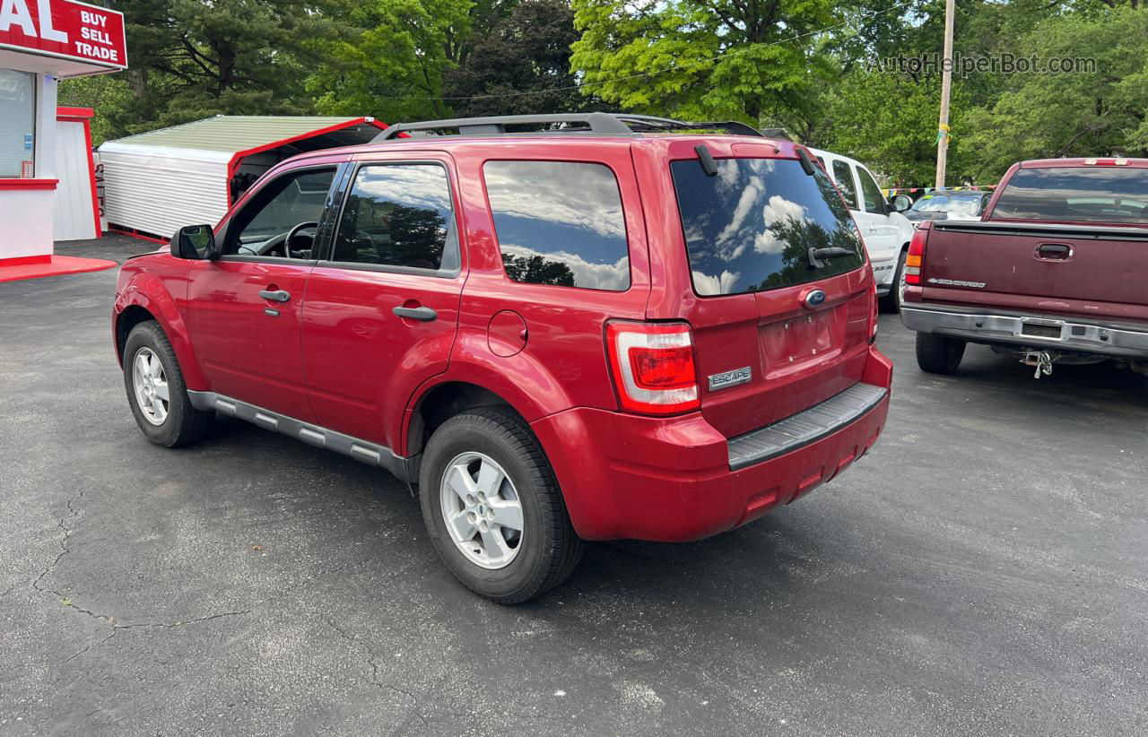 2009 Ford Escape Xlt Red vin: 1FMCU037X9KD14326