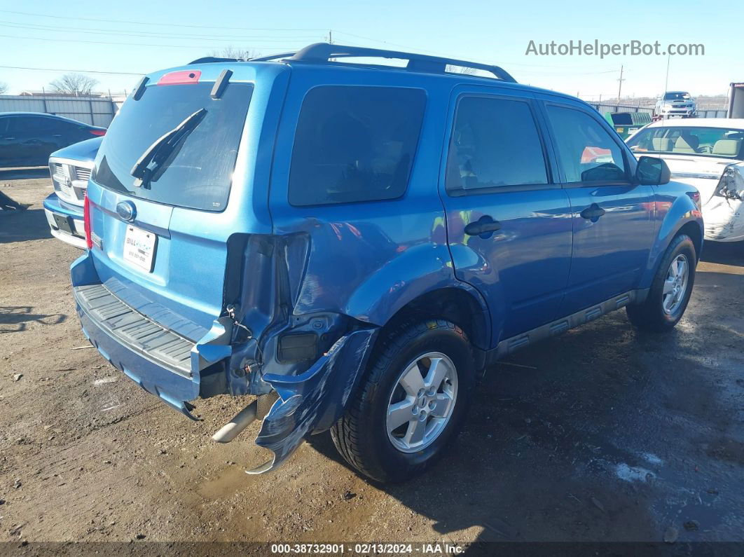 2009 Ford Escape Xlt Blue vin: 1FMCU03G09KA34589