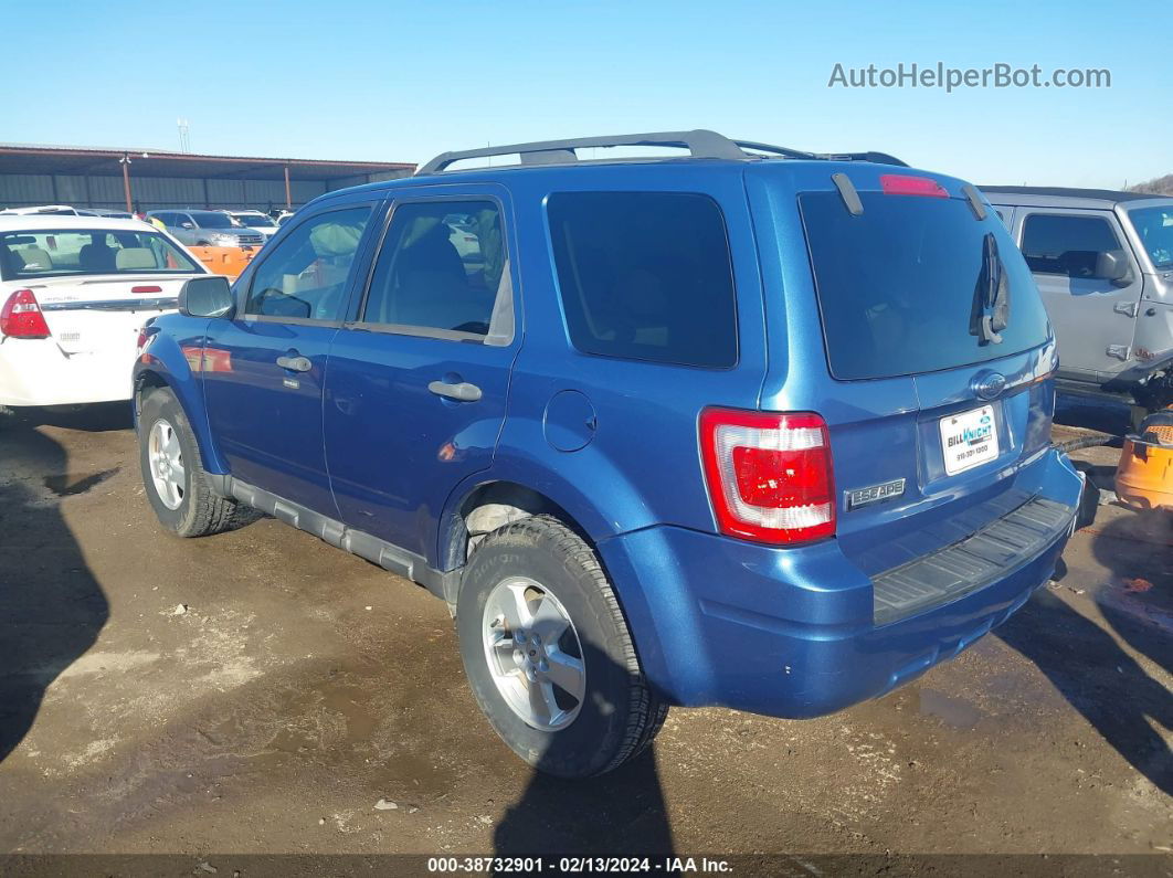 2009 Ford Escape Xlt Blue vin: 1FMCU03G09KA34589