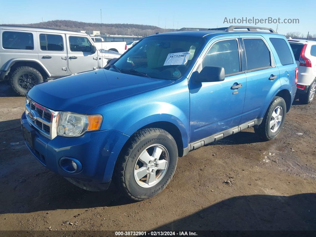 2009 Ford Escape Xlt Blue vin: 1FMCU03G09KA34589