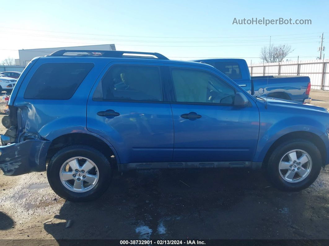 2009 Ford Escape Xlt Синий vin: 1FMCU03G09KA34589