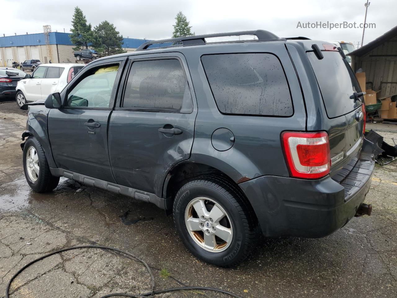 2009 Ford Escape Xlt Gray vin: 1FMCU03G09KA36942