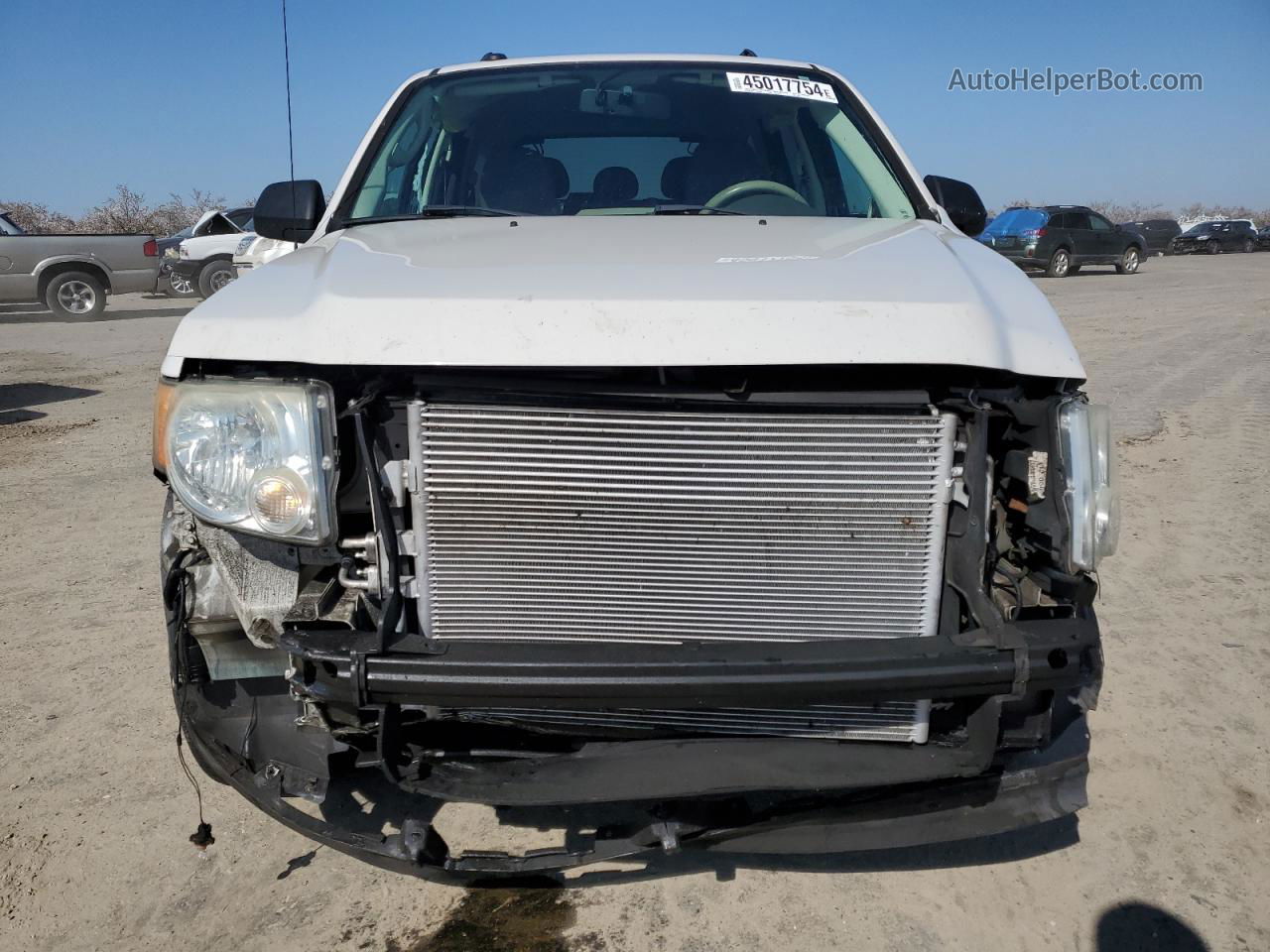 2009 Ford Escape Xlt White vin: 1FMCU03G09KC25512