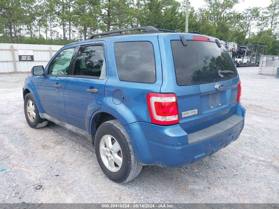 2009 Ford Escape Xlt Blue vin: 1FMCU03G19KA53779