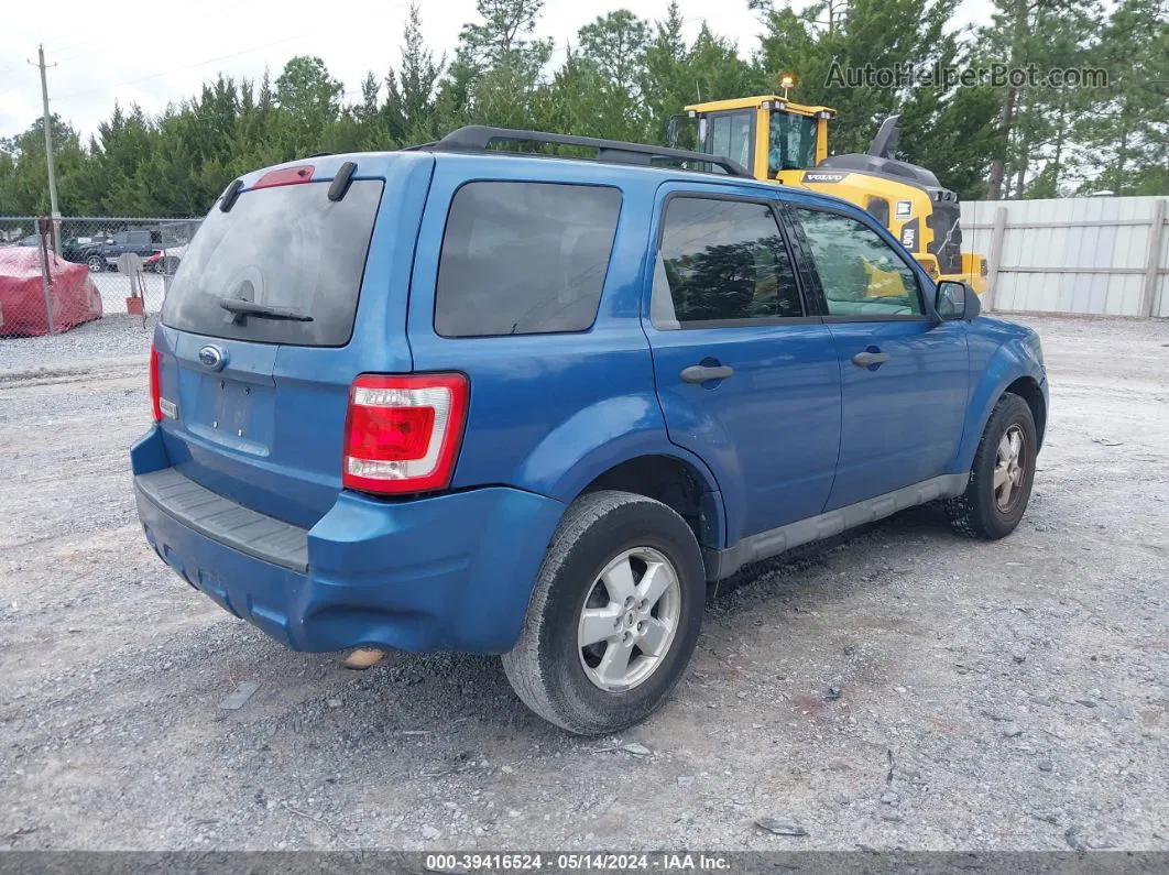 2009 Ford Escape Xlt Blue vin: 1FMCU03G19KA53779