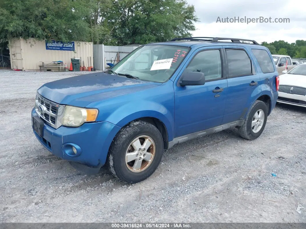 2009 Ford Escape Xlt Blue vin: 1FMCU03G19KA53779